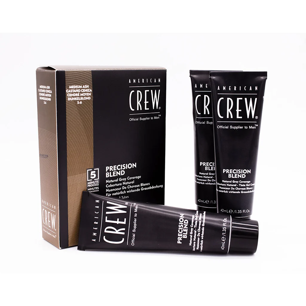 American Crew Precision Blend Medium Ash 40ml (x3) - Image 3