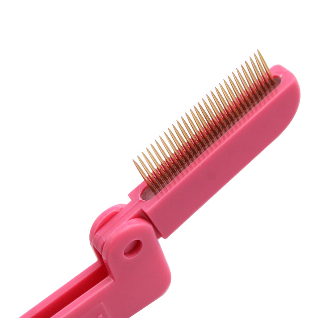 Tweezerman Cepillo para Pestañas Folding Rosa - Image 3
