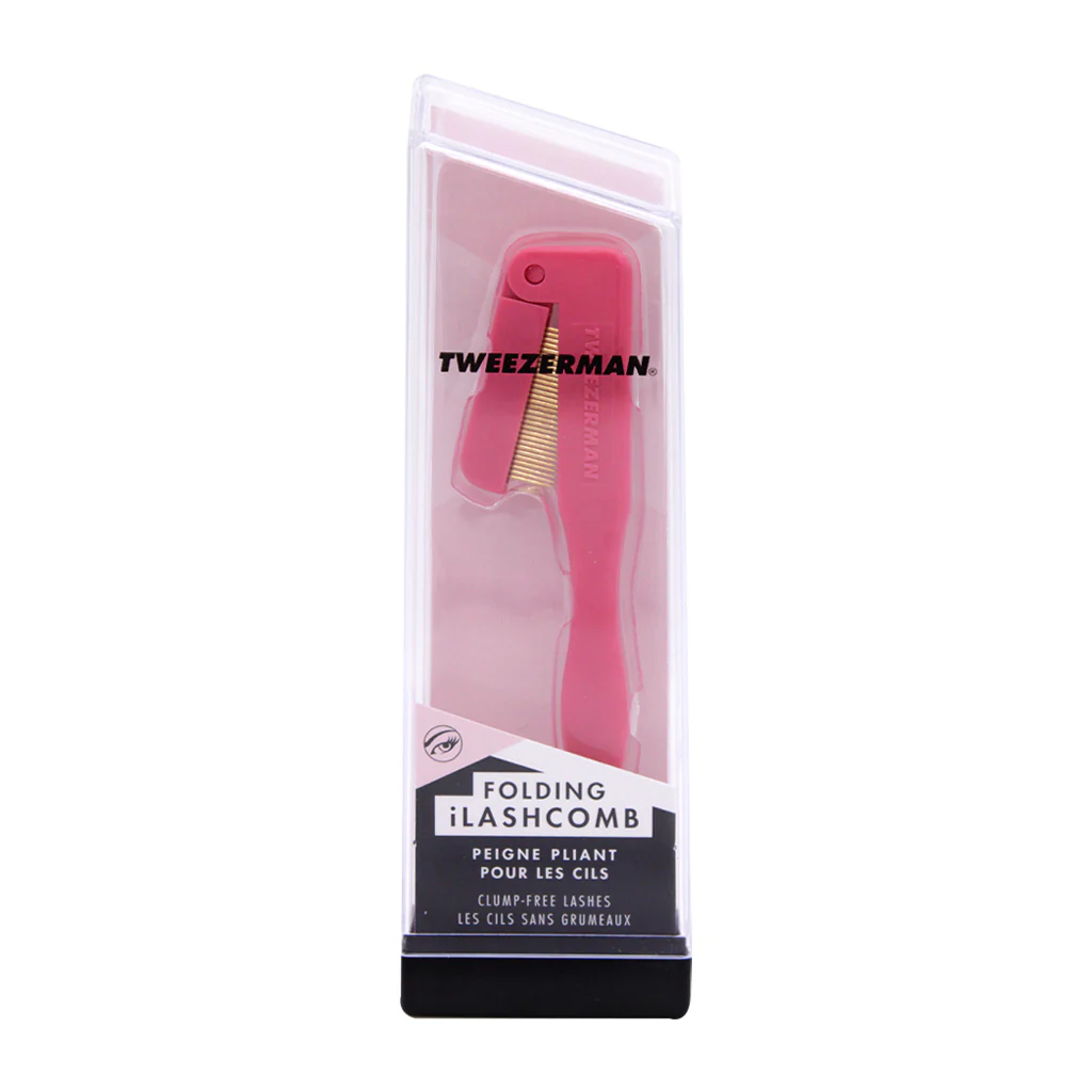 Tweezerman Cepillo para Pestañas Folding Rosa - Image 4